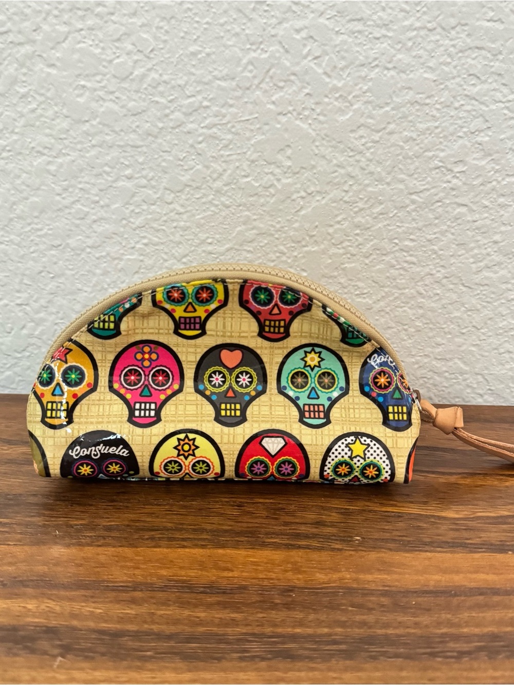 Consuela Sugar Skulls Cosmetic Bag - Picture 2 of 5